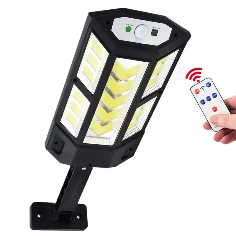 

Outdoor Solar Light 84 LED Solar Security Lights Solar Powered Sensor Lights Decoration For Parking Lot Front Door Yard Garage