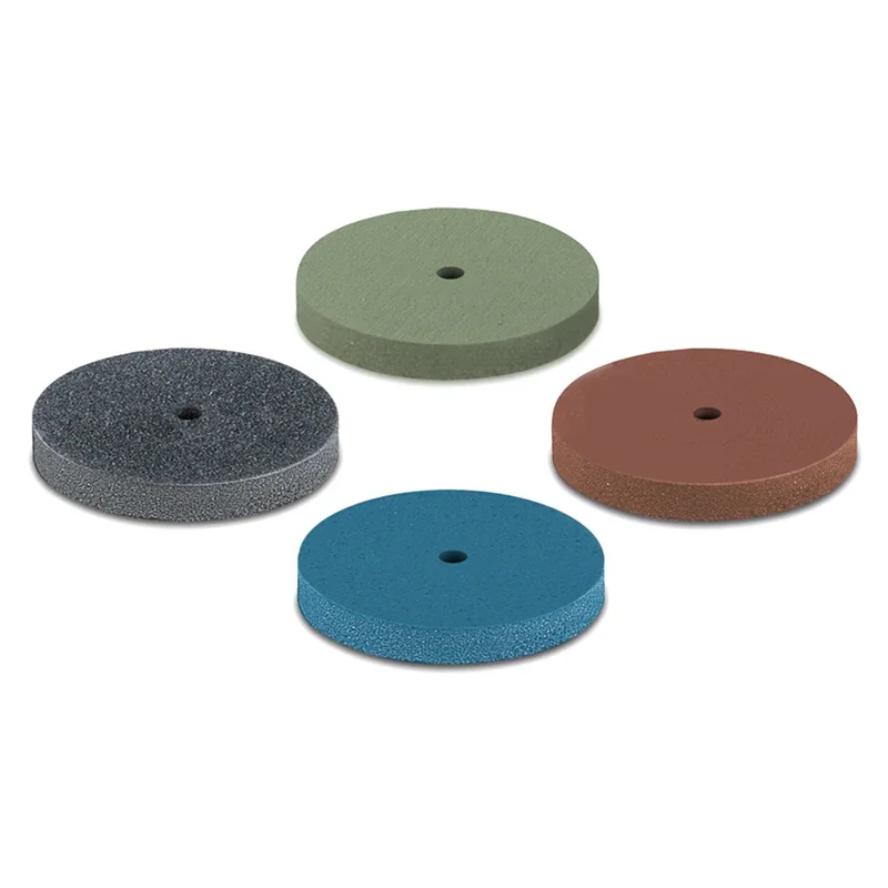 

EVE 500# 600# 700# 800# Grit Jewelry Dental Abrasive Flat Silicone Polishing Wheel Mini Unmounted 22x3mm Rubber Polisher 10pcs