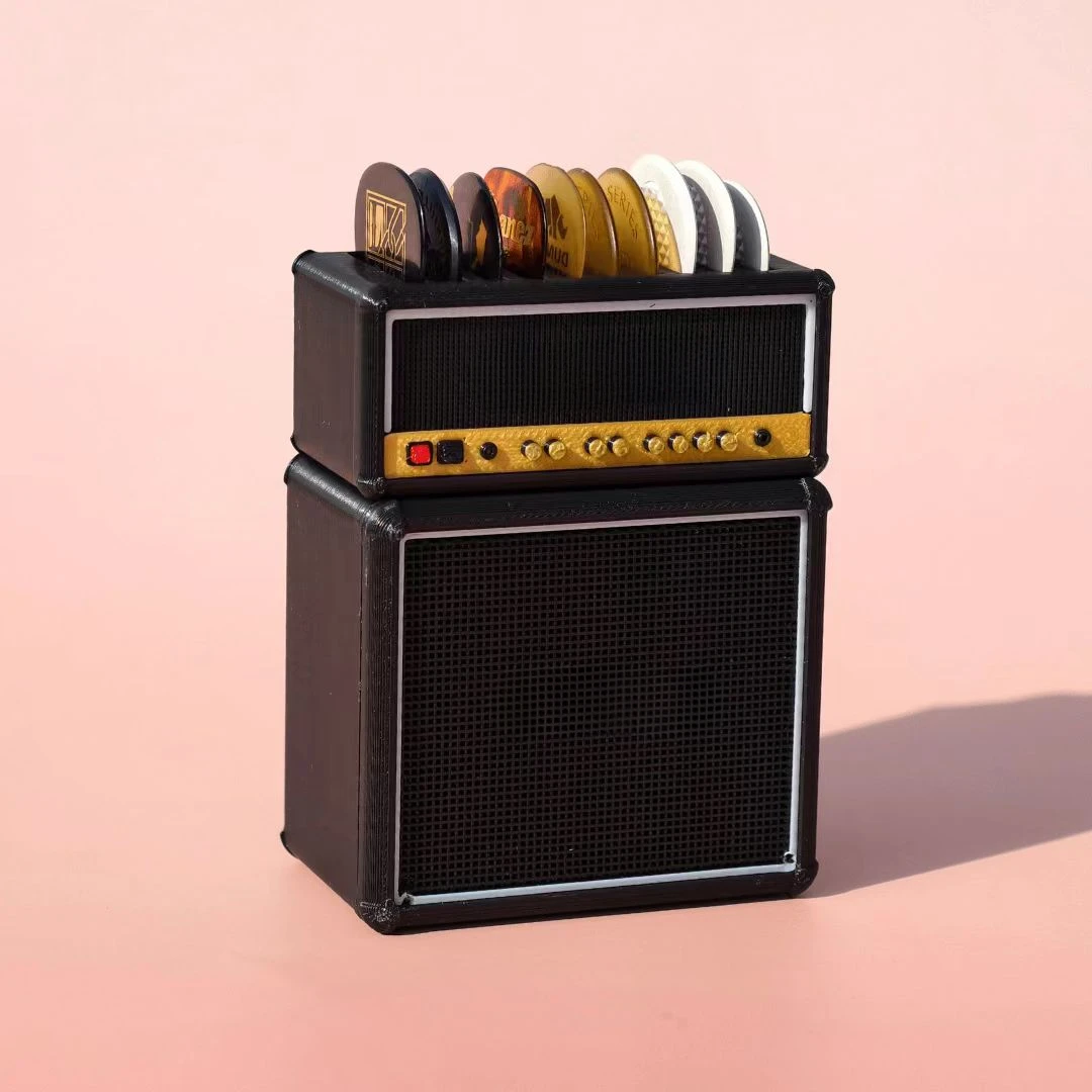 Personalized Styling Guitar Picks Storage Box Holder Case