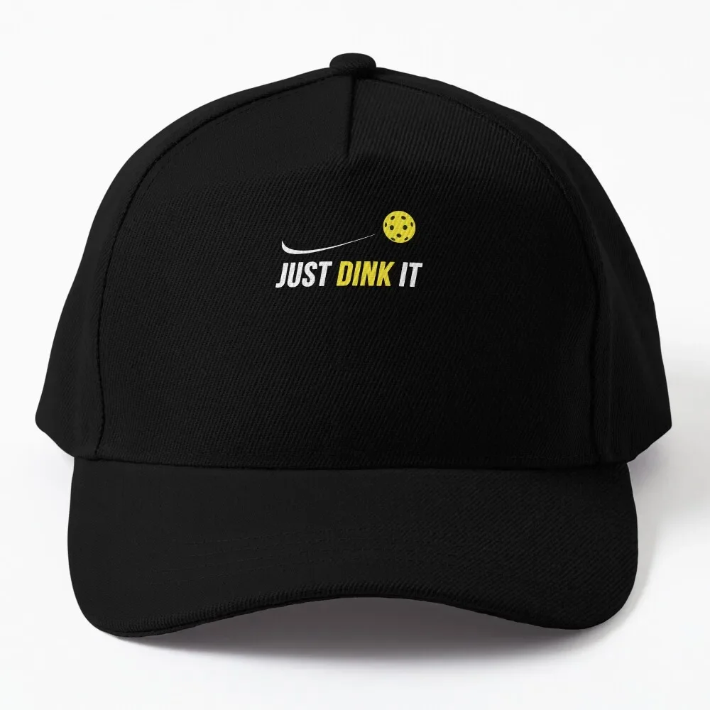 

Just dink it funny pickleball Baseball Cap Big Size Hat Hat Luxury Brand Women's Beach Outlet Men's