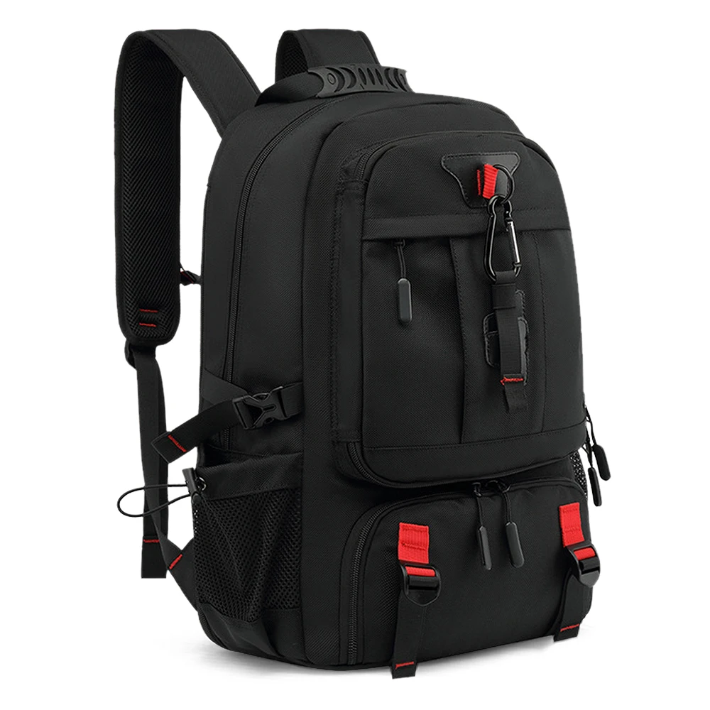 

Outdoor Backpack with USB Interface Shoe Compartment Large Capacity Travel Bag Hiking Camping Trekking Gear