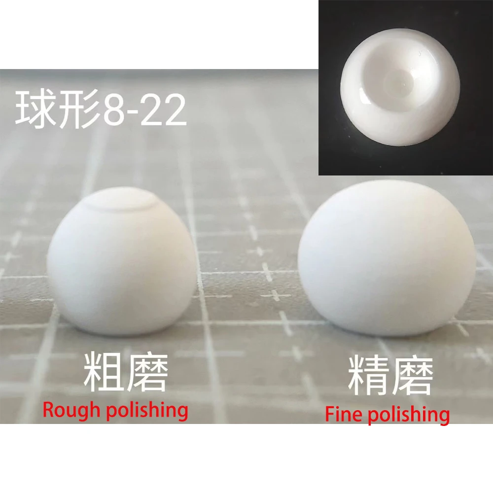 움직이는 송진 패턴 석고 인형 눈, DIY 수제 인형 액세서리, 흰색 안구 안저, 8mm, 18mm, 20mm, 22mm, 24mm, 16mm, 20 쌍