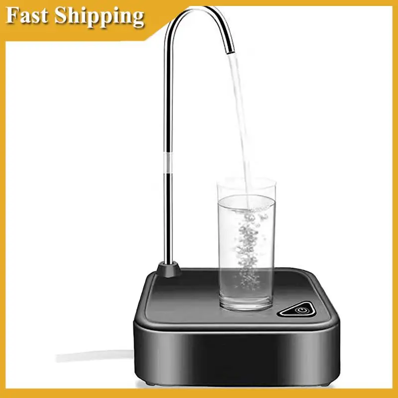 2In1 Portable Electric Water Bottle Dispenser For 5 Gallon & Universal Bottles USB Rechargeable Table Water Dispenser-A02P