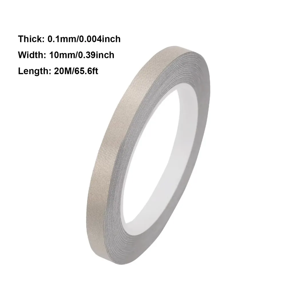 Enhanced Conductive EMI Shielding Cloth Tape - Double-Sided Adhesive, Multiple Widths