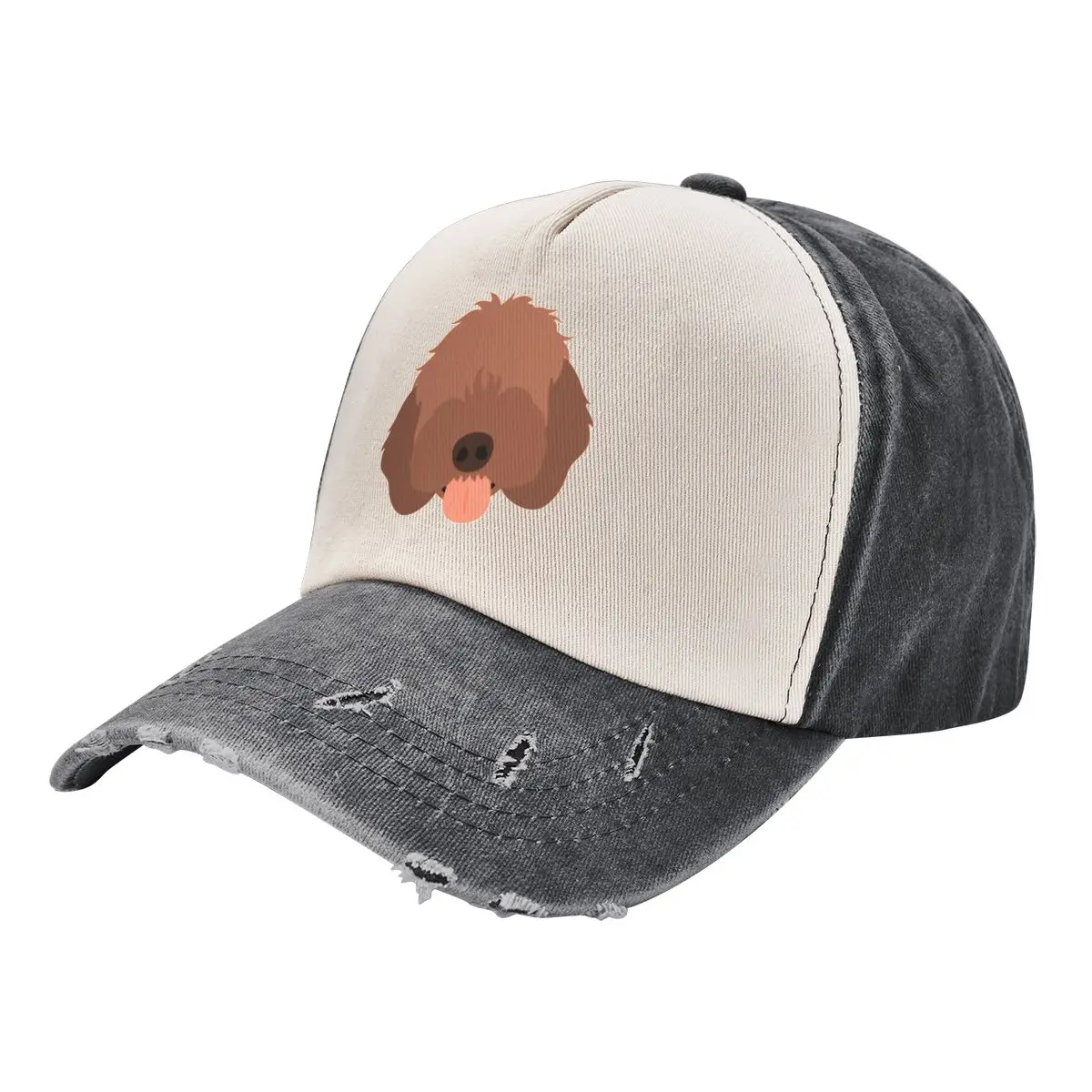 

Love Chocolate Brown White Cockapoo Cavapoo CavoodleCap Baseball Cap |-F-| Anime Hat Uv Protection Solar Hat Women's 2024 Men's