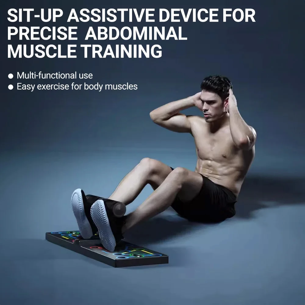 Push Up Board Strength Training Equipment Foldable Portable Multifunctional Push-up Home Gym Equipment