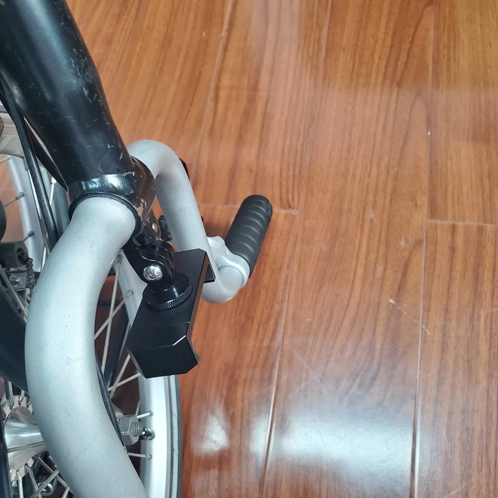 Support Arrière Mini Pour Vélo Brompton - Aluminium Léger 140g - Compatible Avec/sans Garde-Boue
