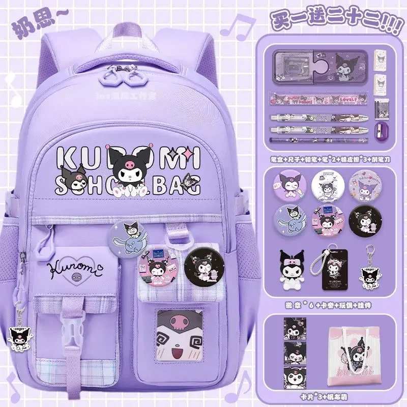 

Sanrio New Clow M Schoolbag Female Student Large Capacity Junior High School Girl Shoulder Pad Backpack