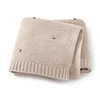 Baby Blankets 90*70cm Knitted Newborn Infant Kids Boys Girls Ultra-Soft Cotton Muslin Swaddle Wrap Stuff Toddler Comforter Sheet 1