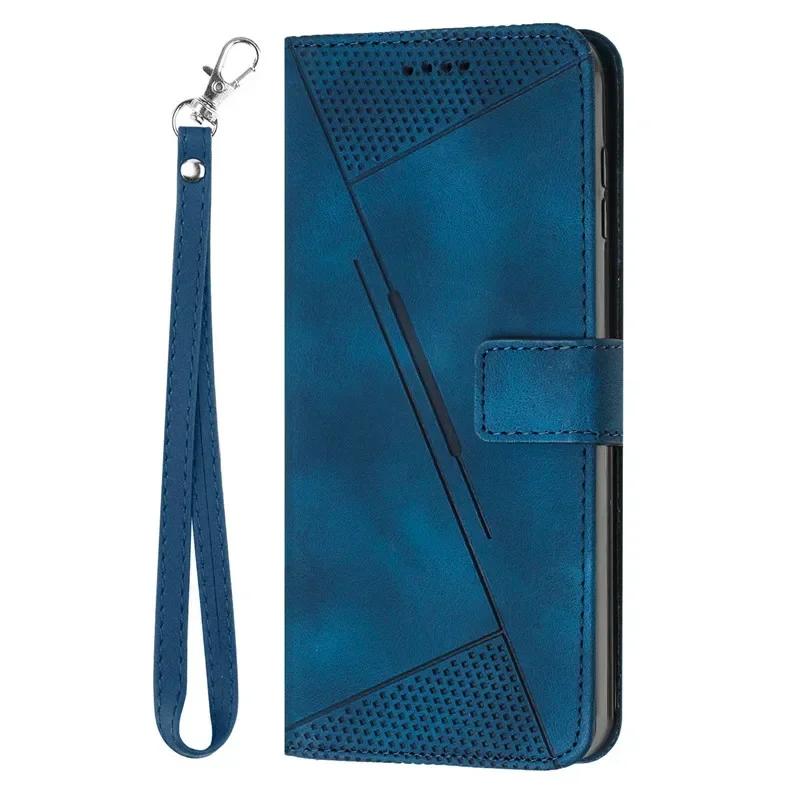Magnetic Leather Wallet Flip Cover Case - Phone Protective Bag