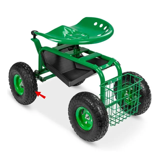 Mindig 10 "Vagy 4.10/3,50-4" Kerék, 5/8 "-Es Csapágy Lyukak A Kerti Kosárhoz - Image 2