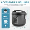 Rice Cooker 12-Cup (Cooked), Digital Rice & Grain Multicooker, Programmable Digital Controls with Automatic Keep Warm Mode 5