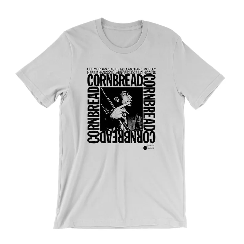 Lee Morgan T Shirt Cornbread Social Justice Jazz Icone Legends Album Cover Vinyl Art Maniche Lunghe O Corte