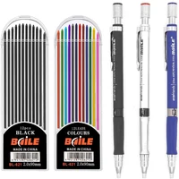 2.0MM Mechanical Pencil Set 2B Automatic Pencils Lápices with Color/black Lead Core for Art Sketch Write Handicraft 1