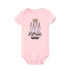 Papa Is My Hero Spanish Printed Baby Bodysuit Infant Short Sleeve Jumpsuit  Boys Girls Dad Birthday Father's Day Outfit Clothes 5