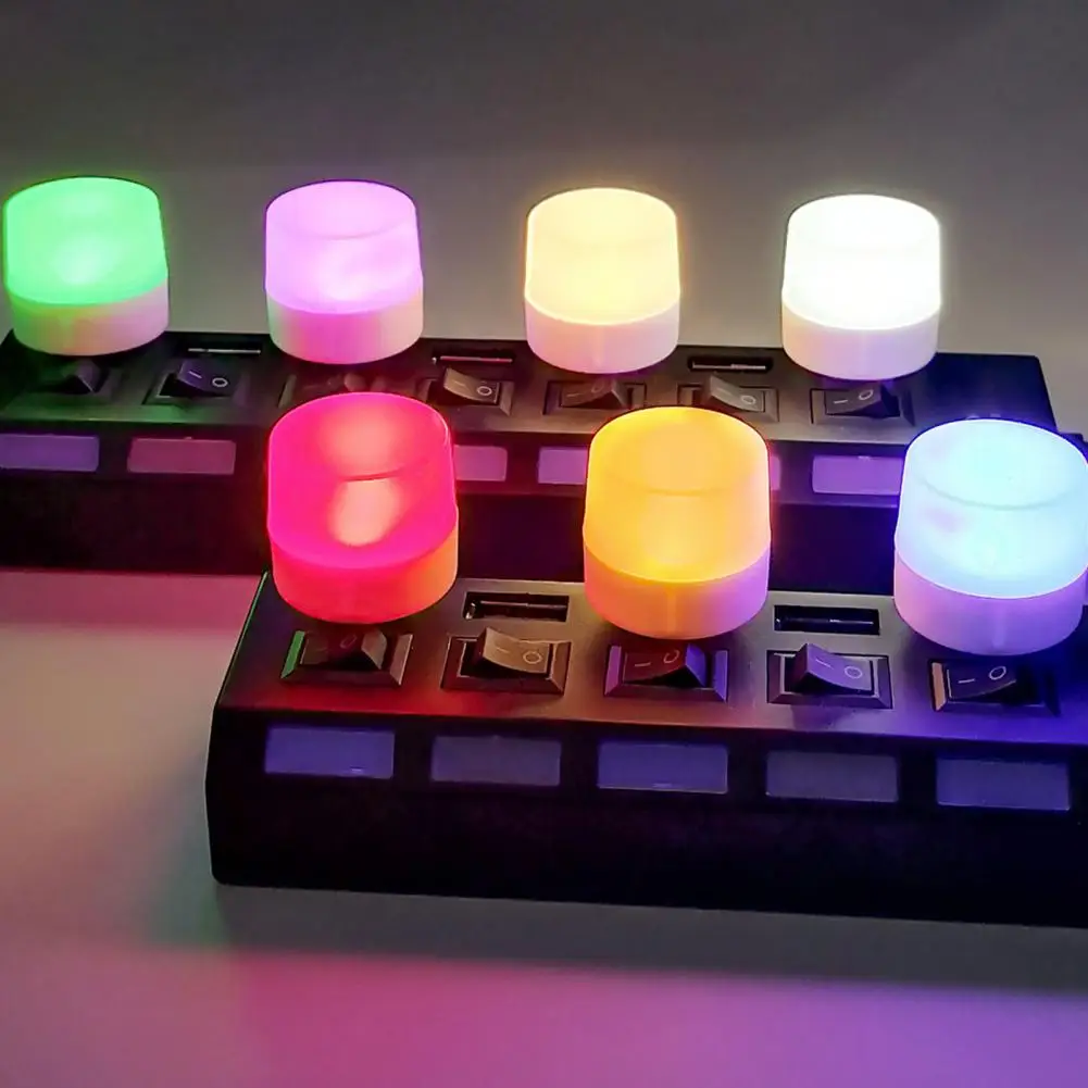 

USB Night Light No Video Flash Plug And Play Light-transmitting Lampshade Long Service Life Energy-saving Ambient Light