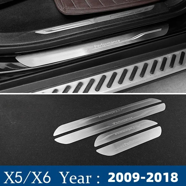 

4 шт., защитные наклейки для BMW E70, E71, F15, F16, X5, X6, 08-18