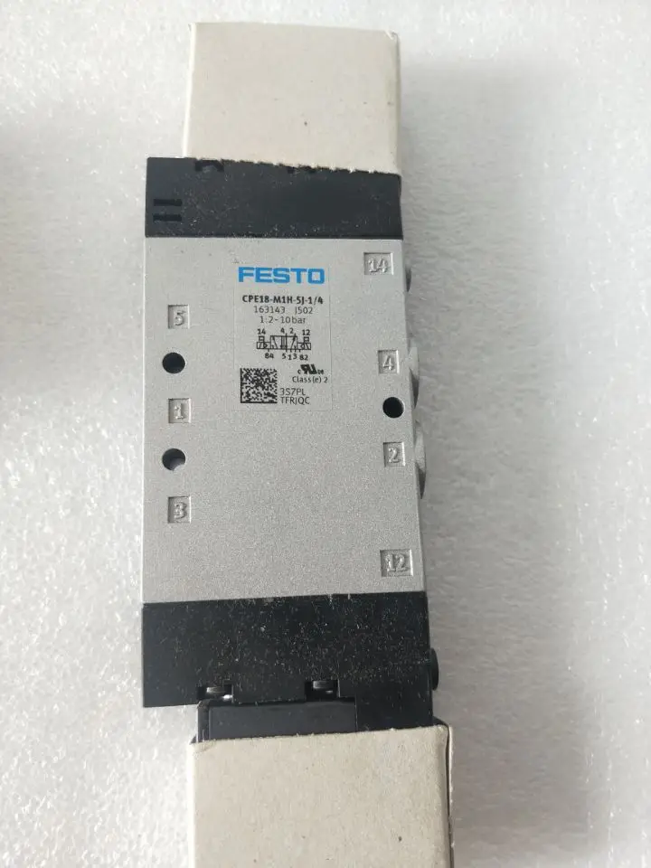 

German Festo FESTO Solenoid Valve 163143 CPE18-MIH-5J-1/4 In Stock