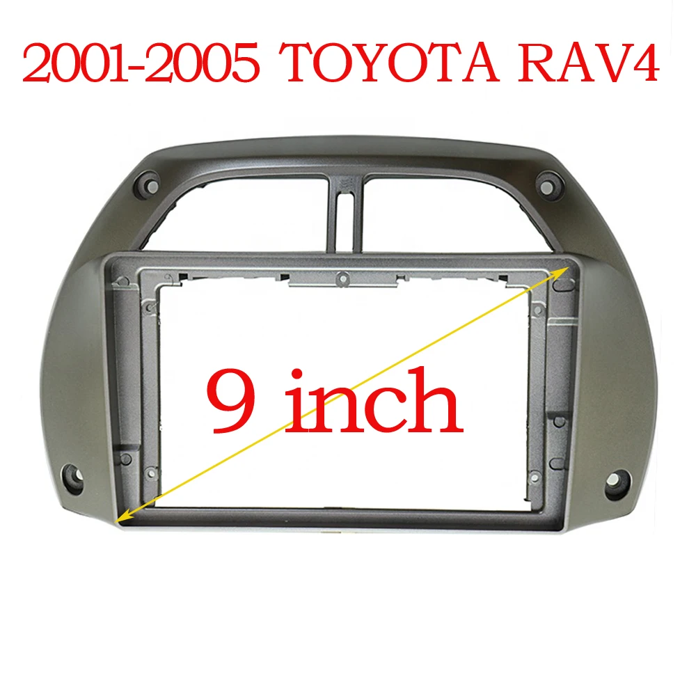 Ÿ RAV4 RAV 4  2001 2006 ī , ȵ̵ MP5  GPS ÷̾, 2 Din  , ׷ þ г  , 9 ġ