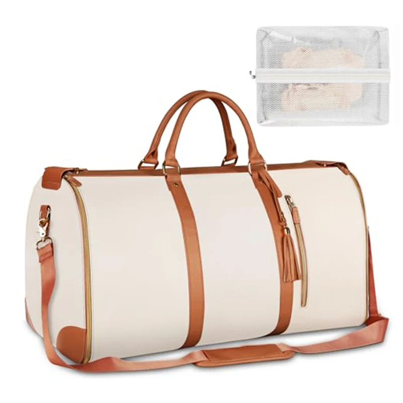 Extra Large Luggage Travel Bag Waterproof Leather Handheld Folding Luggage Outdoor Fitness Bag Multi Functional Storage Bag 4