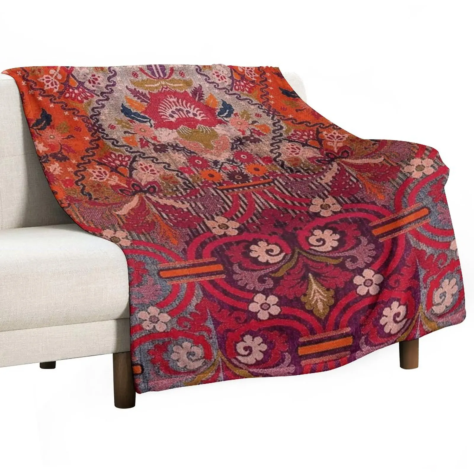 

Oriental Design Throw Blanket Designer Blankets Travel Blanket Thermal Blanket fluffy blanket