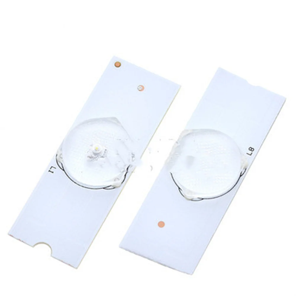 

10PCS 3V SMD Lamp Beads with Optical Lens Fliter for 32-65 inch LED TV Repair