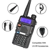 4PCS Baofeng Walkie Talkie UV 5R 8W Ham Radio Long Range Walkie Talkies Dual Band Handheld Two Way Radio with 3800mAh Battery 6