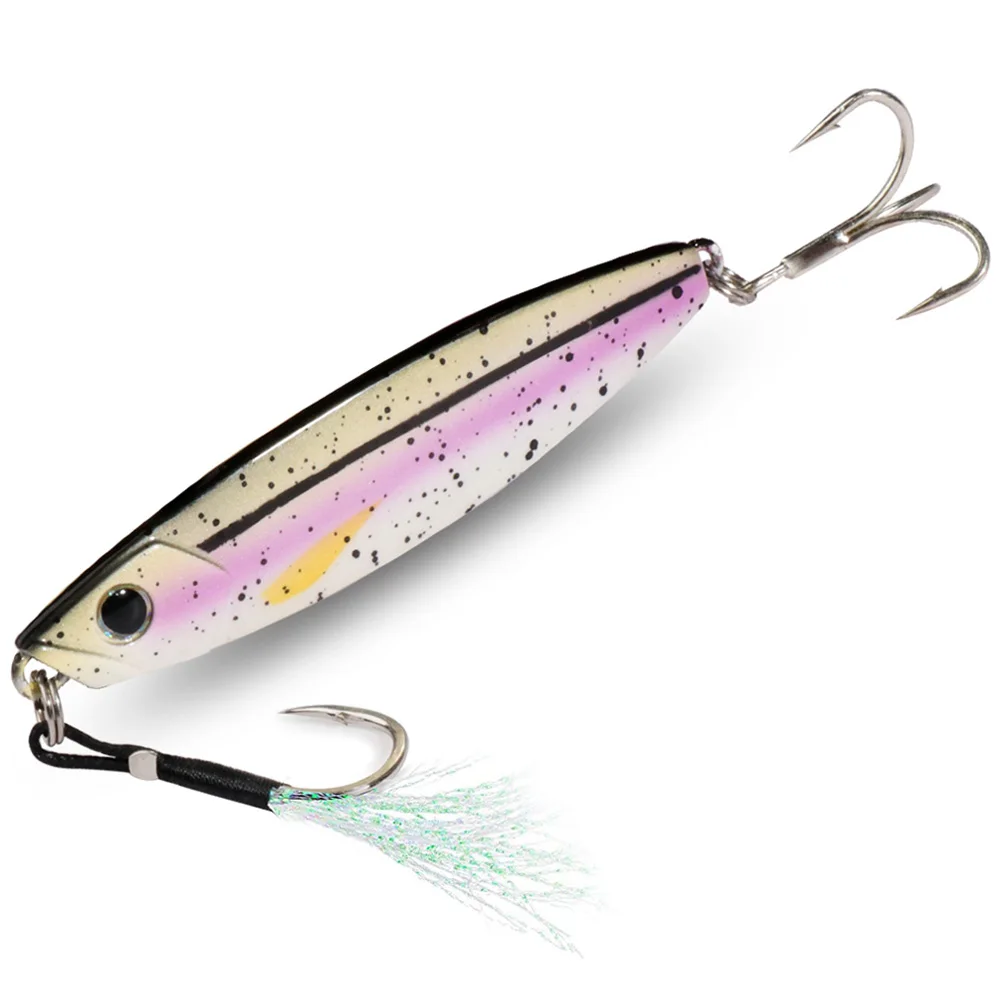 4 Esche Da Pesca In Metallo VIB 6cm/20g - Per Pesce Predatore