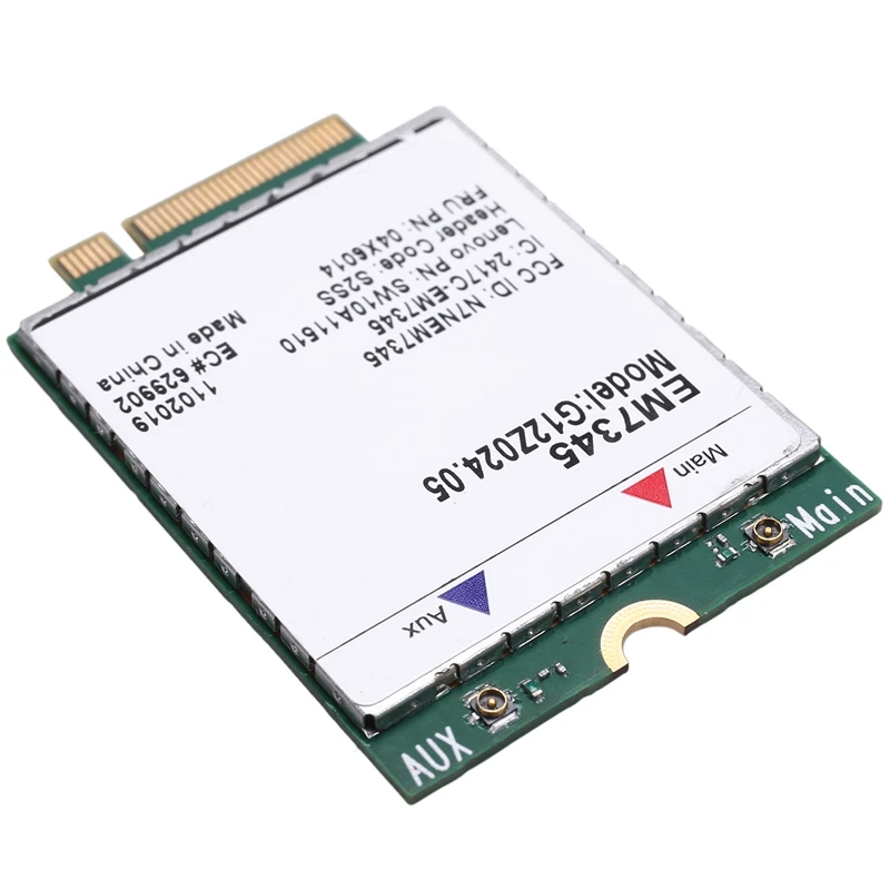 노트북 무선 네트워크 카드, 레노버 EM7345 LTE 4G 모듈, FRU: 04X6014 T450 X250 X240 T440 L440 X1