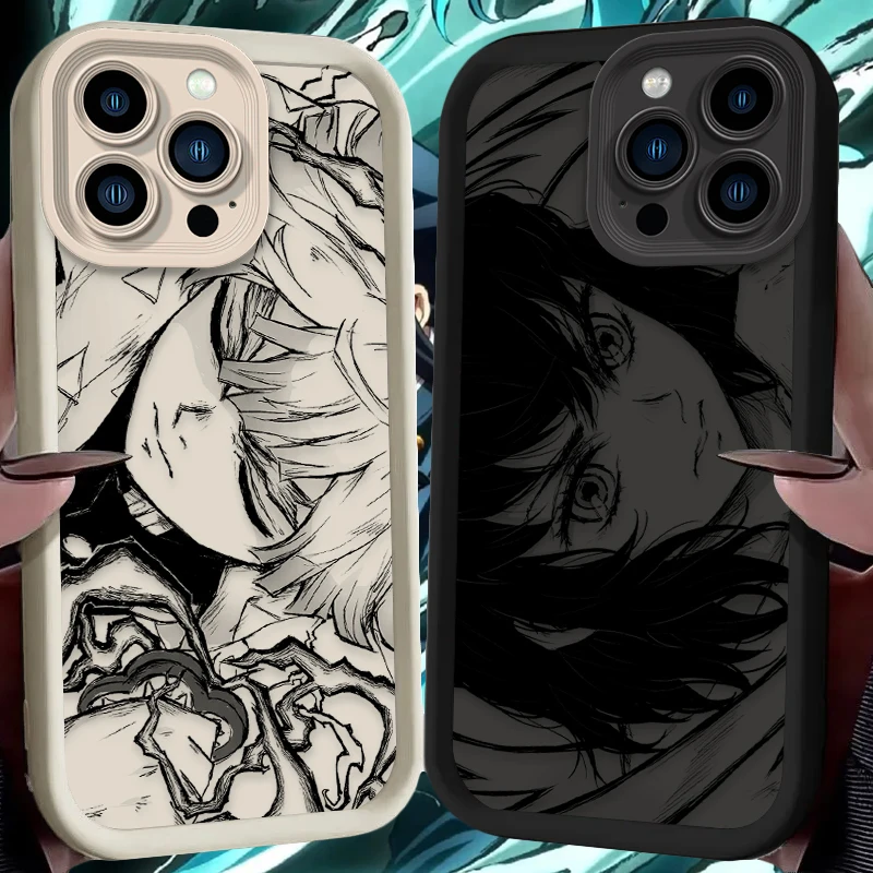 Anime Zenitsu Inosuke Silicone Phone Case - Premium Quality Cover