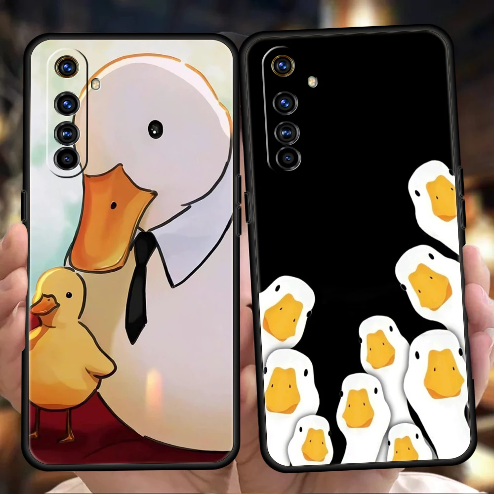 Cartoon Cute Goose Game Phone Case - Shockproof Silicone Shell