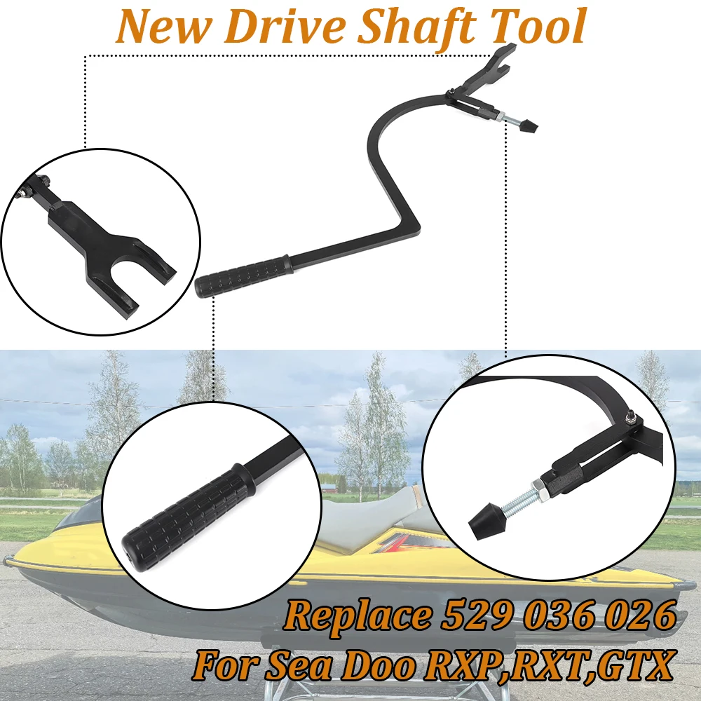 For Sea Doo RXP RXT GTX Drive Shaft Tool / Seal Tool OEM 529 036 026 Powdercoated drive shaft tool