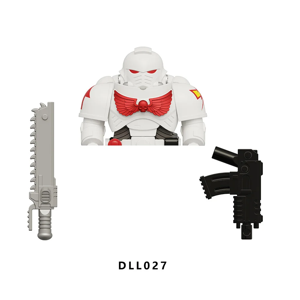 DLL022 DLL024 DLL027 미니 조립 액션 피규어 조립 장난감 어린이 퍼즐 블록 선물