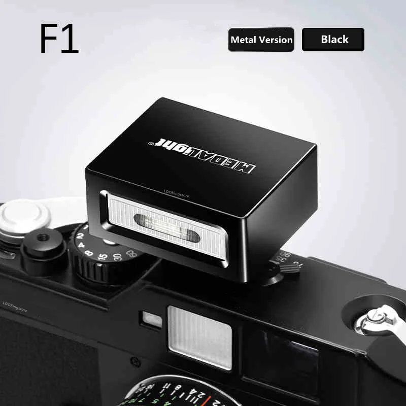 Flash Sans Fil MEDALight Mini F2 2,4 GHz - Compatible Canon/Sony/Nikon/Fuji, Puissance Réglable, Base Magnétique