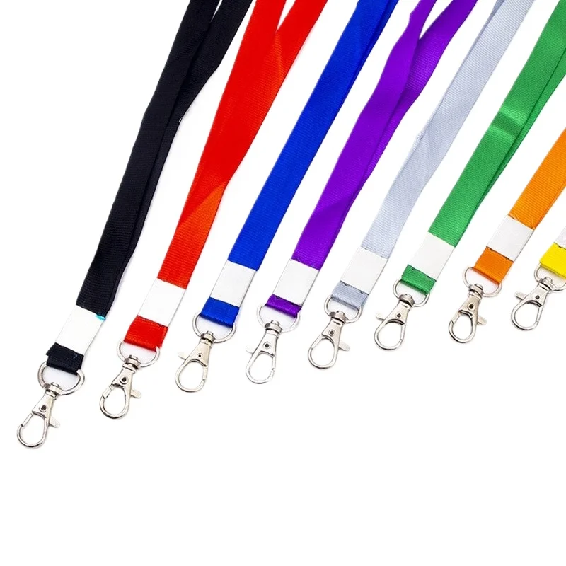 

1pc Keychain Hook Lanyard for Pass Work Card Holder ID Tag Working Permit Sleeve Case Neck Strap for Name Badge Holder Keys