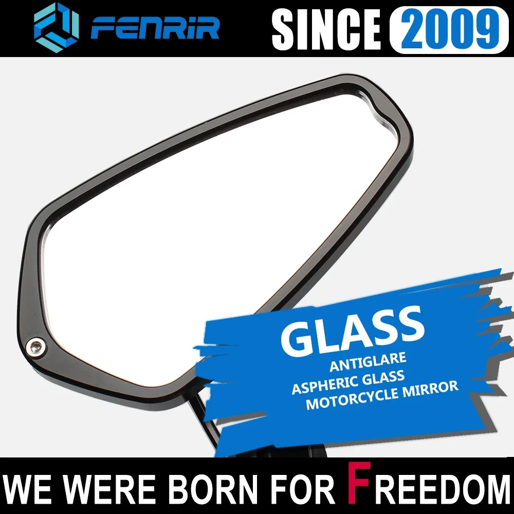 Motorcycle Handle Bar Mirror Motorcycle Bar End Mirror for Yamaha MT125 MT07 MT09(13-) MT10 MT01 XSR700 XSR900(16-) FZ6 FZ07 FZ09 FZ10 XJ6 XJR1300 motorcycle handle bar mirror