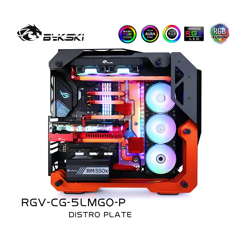 

Bykski RGV-CG-5LMGO-P, Distro Plate For COUGAR BLAZER Case,MOD Water Cooling Waterway Board Reservoir Kit For Computer CPU GPU