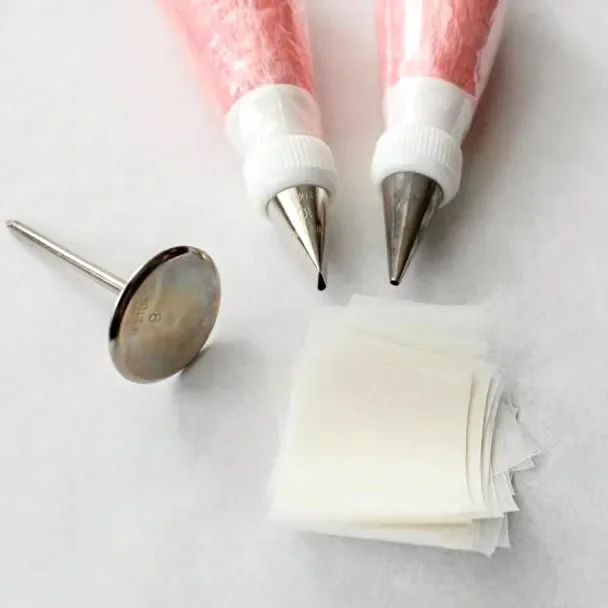 Cake Decoration Cake Decorations Baking Decorations Cake Decorating Tools Baking Supply 500pc Decorating Paper Cream Cake Icing Piping Flower Wedding Pastry Tool Kitchen Baking Disposable Accessories parchment paper