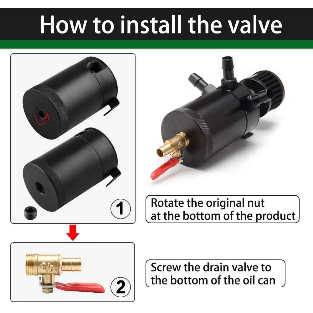Oil Catch Can Drain Valve Best Selling