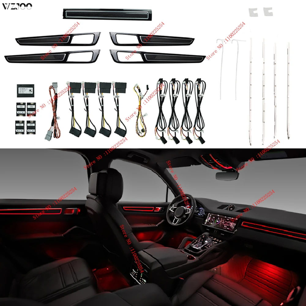 led Ambient light For Porsche Cayenne 2018 2020 Replacement car door