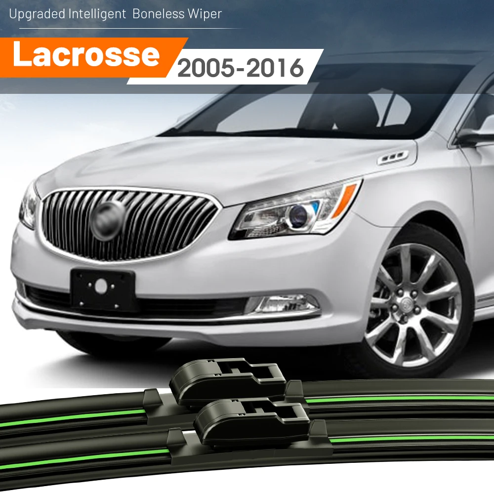 2pcsForBuickLacrosse20052016FrontWindshieldWiperBlades2006