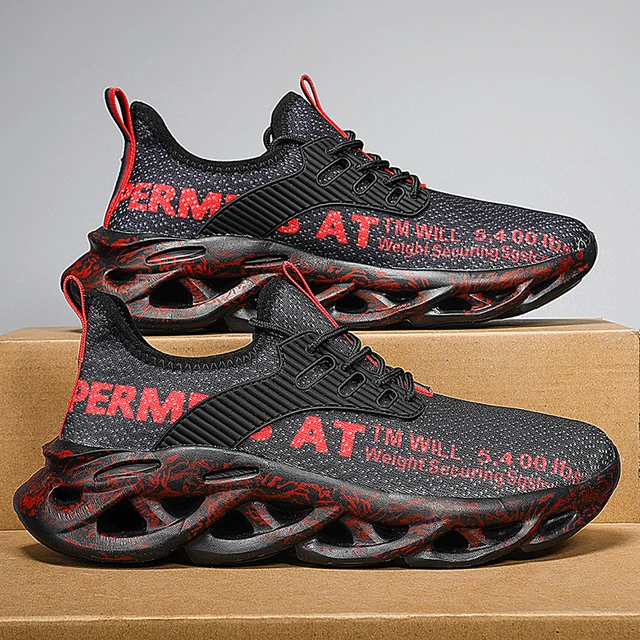 Men's Comfortable Casual Sports Shoes - Fashionable Design Suitable for All Year Round Wear; Lace-Up Design, Strong Fixation, Durable Soles, Cushioning Insoles and Lining, Suitable for Daily Use, Outdoor Activities and Hiking
