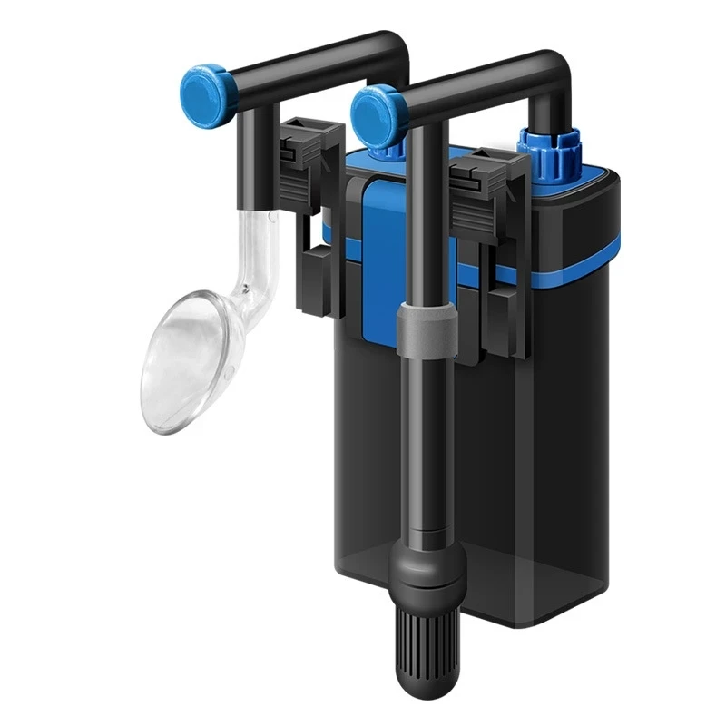 Fish Tank Accessories for Sunsun Filter Bucket Aquarium 1.2cm Water Plant Lily Pipe Water Outlet Filter Bucket Transparent