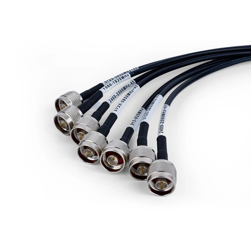 7-band anti dron RFcommunication equipment transmission and reception antenna 5-12dBi high gain directional combination antenna