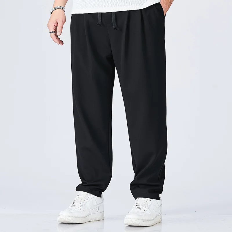 10XL 특대 빠른 건조 바지 남성 운동복 여름 조깅 느슨한 바지 대형 통기성 의류 캐주얼 streetwear