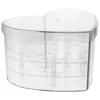 Heart Shaped Clear Flower Box Acrylic Decorative Box Transparent Vase For Romantic Gift Idea Valentine Day Present Teacher Day 1