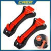 Luxtude 2-in-1 Car Window Breaker and Seatbelt Cutter with Reflective Straps