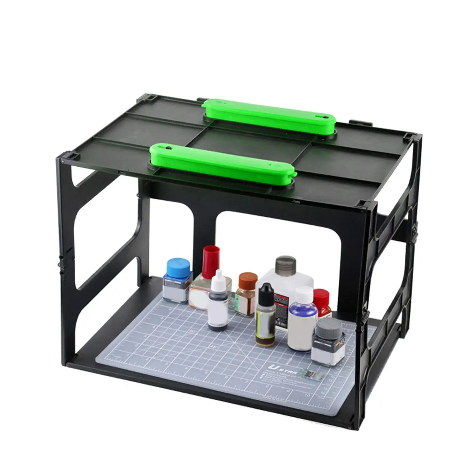 Photography Light Box Multipurpose Hobby Crafting Station Workbench Foldable