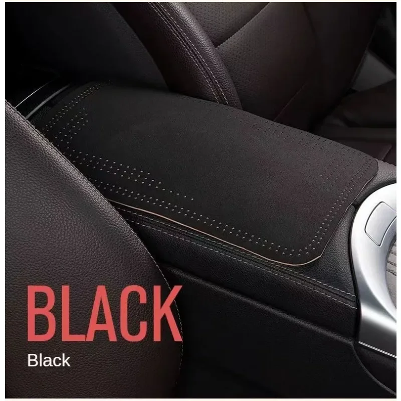 Plush Universal Car Armrest Cushion - Four Seasons Comfort Accessory