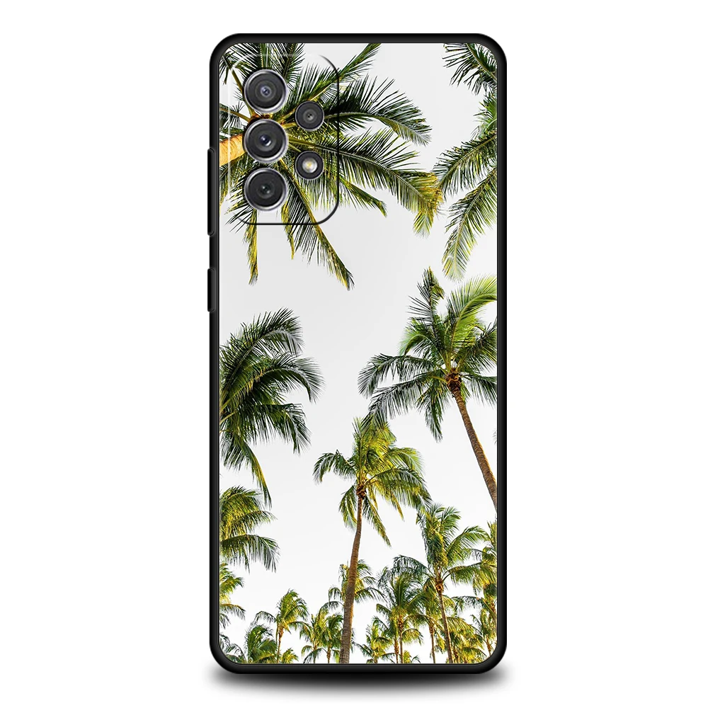 Coconut Tree Design Phone Case - Tropical Style Protective Cover